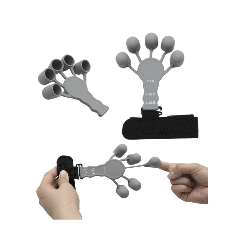 New 5-finger Silicone Wrist Adjustable Tensioner