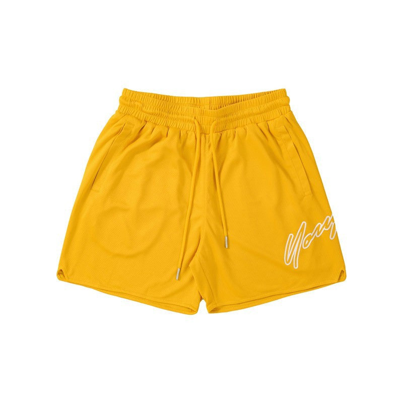 Breathable Exercise New American Basketball Shorts Men