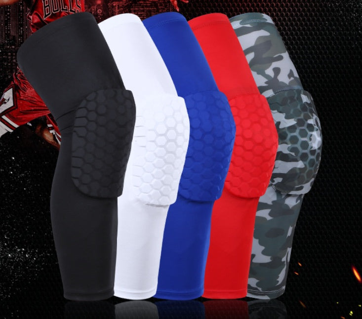 PRO anti-collision honeycomb basketball knee pads