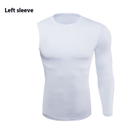 Men Compression Basketball Tops Casual Gym Quick Dry Sport Shirt