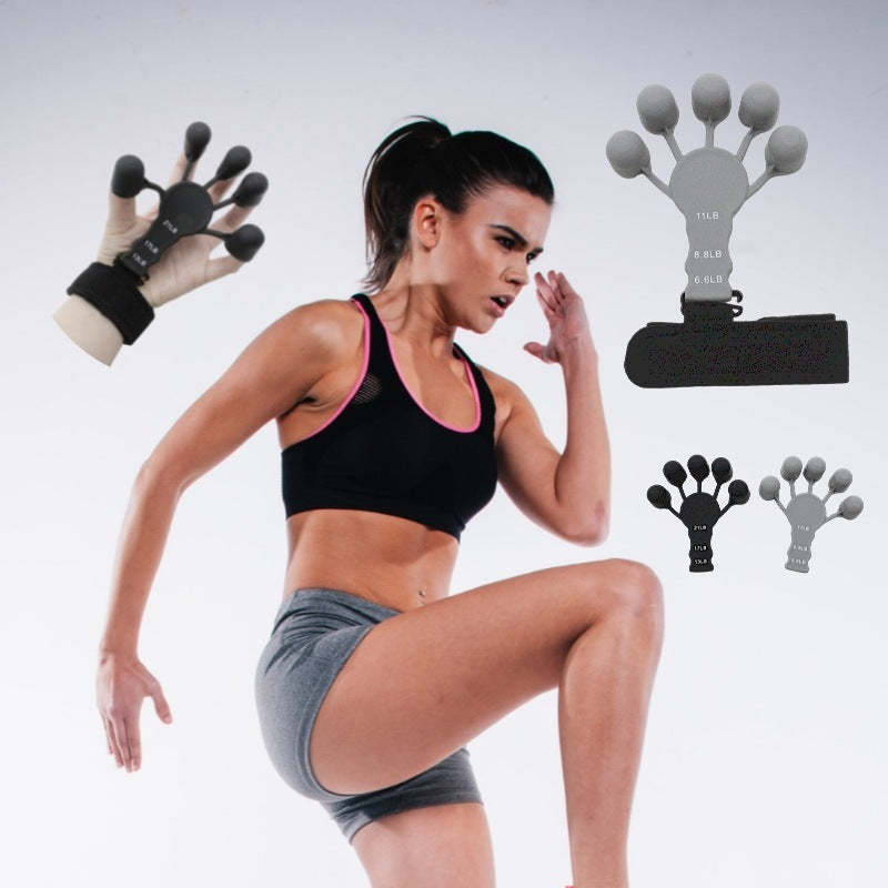 New 5-finger Silicone Wrist Adjustable Tensioner