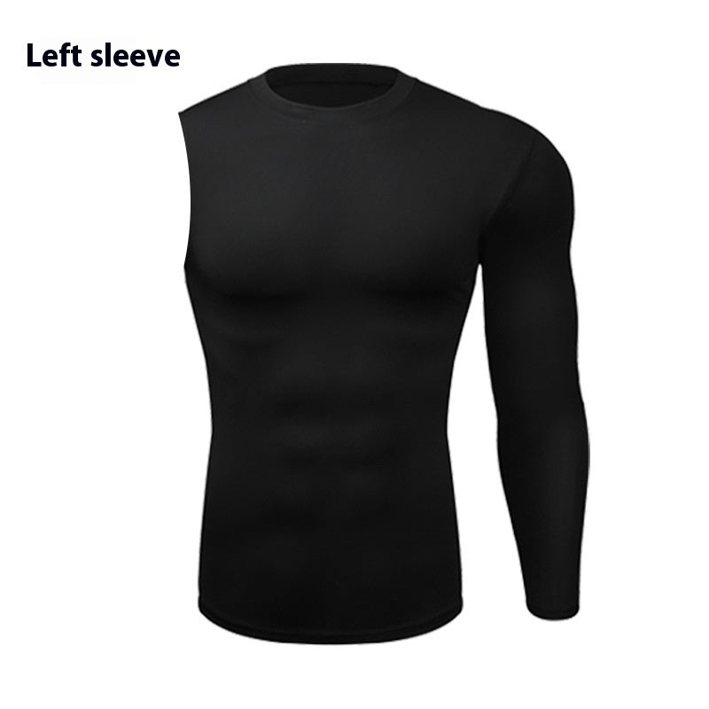 Men Compression Basketball Tops Casual Gym Quick Dry Sport Shirt