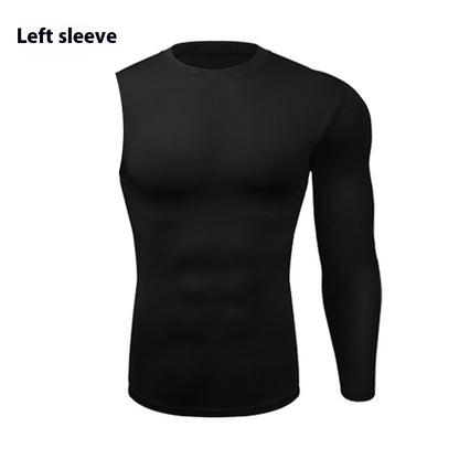Men Compression Basketball Tops Casual Gym Quick Dry Sport Shirt