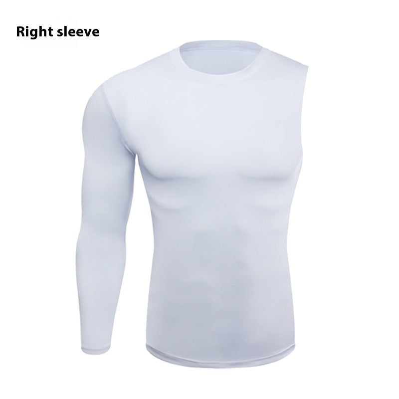 Men Compression Basketball Tops Casual Gym Quick Dry Sport Shirt