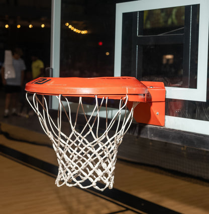 The Perimeter Pro 1 – Heavy-Duty, High-Impact Rubber Basketball Training Aid easily attaches to a 15” rim, featuring a cone-shaped target to improve precision shooting, arc control, muscle memory, and confidence for enhanced on-court performance.