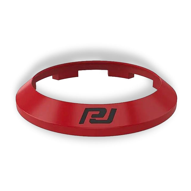 The Perimeter Pro 1 – Heavy-Duty, High-Impact Rubber Basketball Training Aid easily attaches to a 15” rim, featuring a cone-shaped target to improve precision shooting, arc control, muscle memory, and confidence for enhanced on-court performance.